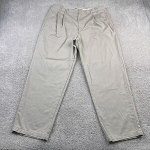 Vintage Banana Republic Pants Mens 38x29 Tan Khaki Traveler Chino Pleated Y2K
